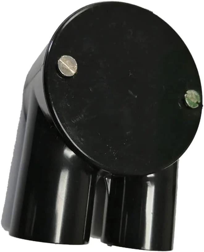 لوله و اتصالات پی وی سی برای سیم کشی و کابل کشی الکتریکی داخلی و خارجی، بسته 10 عددی 20 میلی متری، اتصال U شکل