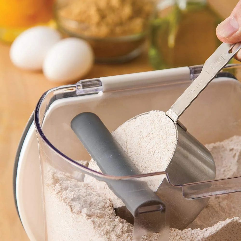 ست ظروف نگهداری 6 تکه پروکیپر مدل Prepworks PKS-1SET، شفاف، ابعاد 16.5 عرض x 21.0 ارتفاع x 20.3 عمق سانتی متر، پلاستیک/سیلیکون