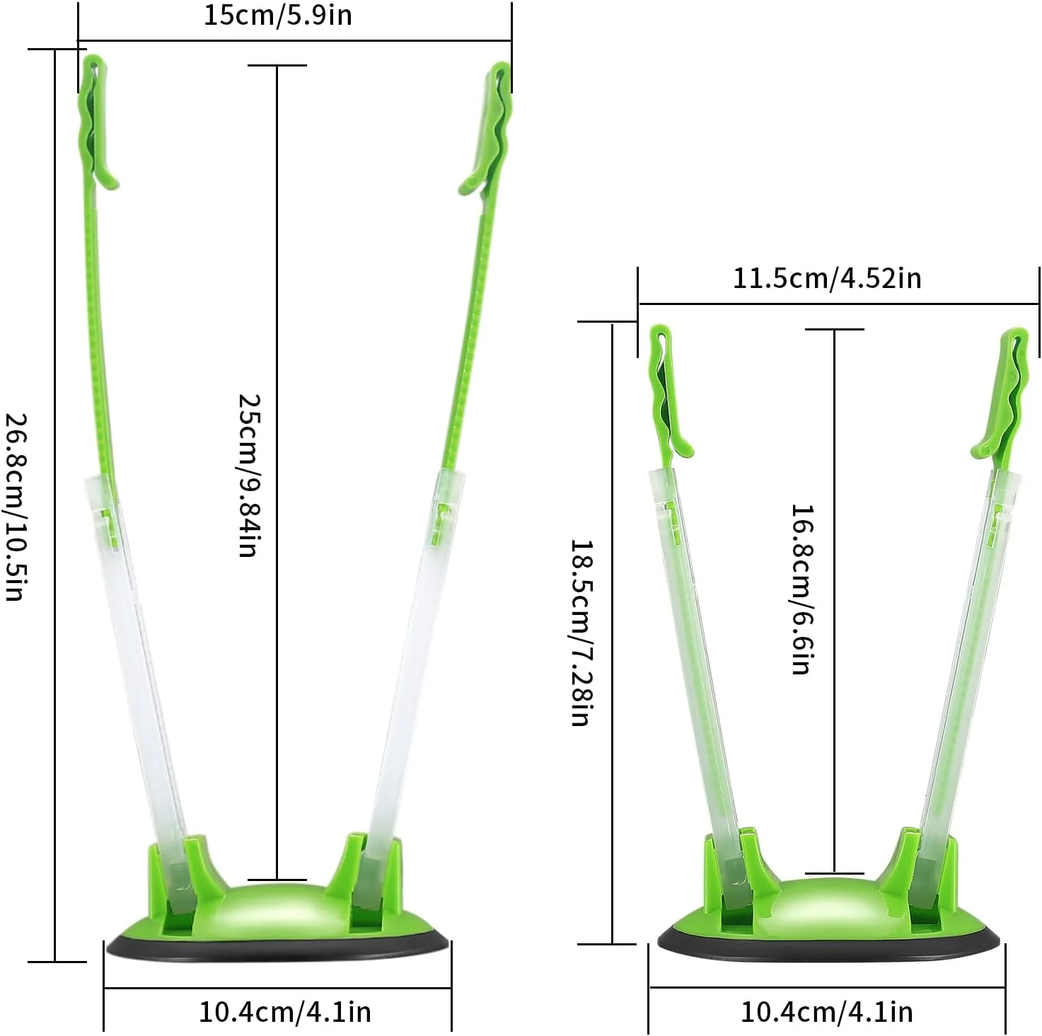 نگهدارنده کیسه زیپ دار سیورونگ، 2 عدد، استند نگهدارنده کیسه فریزر، نگهدارنده قابل تنظیم کیسه نگهداری مواد غذایی، نگهدارنده کیسه آماده سازی غذا/کیسه زیپ لاک پلاستیکی، برای کیسه آماده سازی غذا، ابزار آشپزخانه