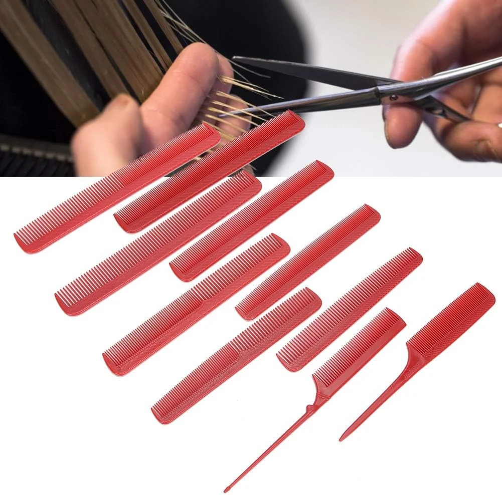 شانه آرایشگری یونیرور، شانه دم موشی با کیفیت بالا، تمیز کردن آسان و راحت، شانه حرفه ای برش مو، ضد الکتریسیته ساکن برای آرایشگاه، سالن و منزل (قرمز) شانه آرایشگری یونیرور، شانه دم موشی با کیفیت بالا، تمیز کردن آسان و راحت، شانه حرفه ای برش مو، ضد الکتریسیته ساکن برای آرایشگاه، سالن و منزل (قرمز)