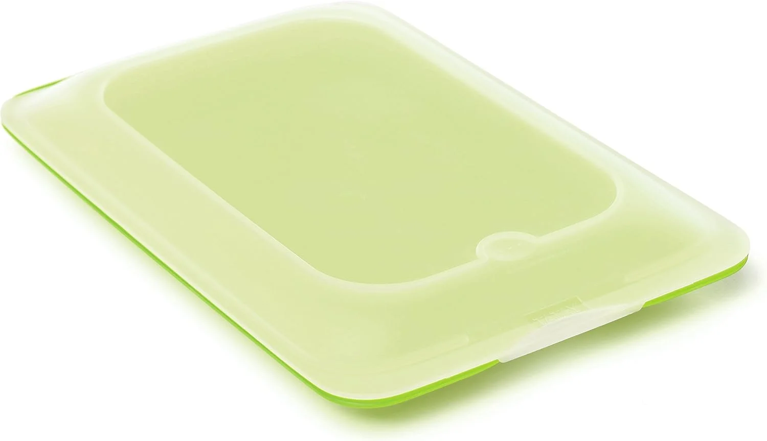 ست ۳تایی ظروف نگهداری گوشت سرد تاتای با درب، بدون BPA، قابل استفاده مجدد، قابل چیدن روی هم، قابل شستشو در ماشین ظرفشویی و استفاده در مایکروویو، رنگ لیمویی. ابعاد ۱۷ x ۳,۲ x ۲۵,۲ سانتی متر