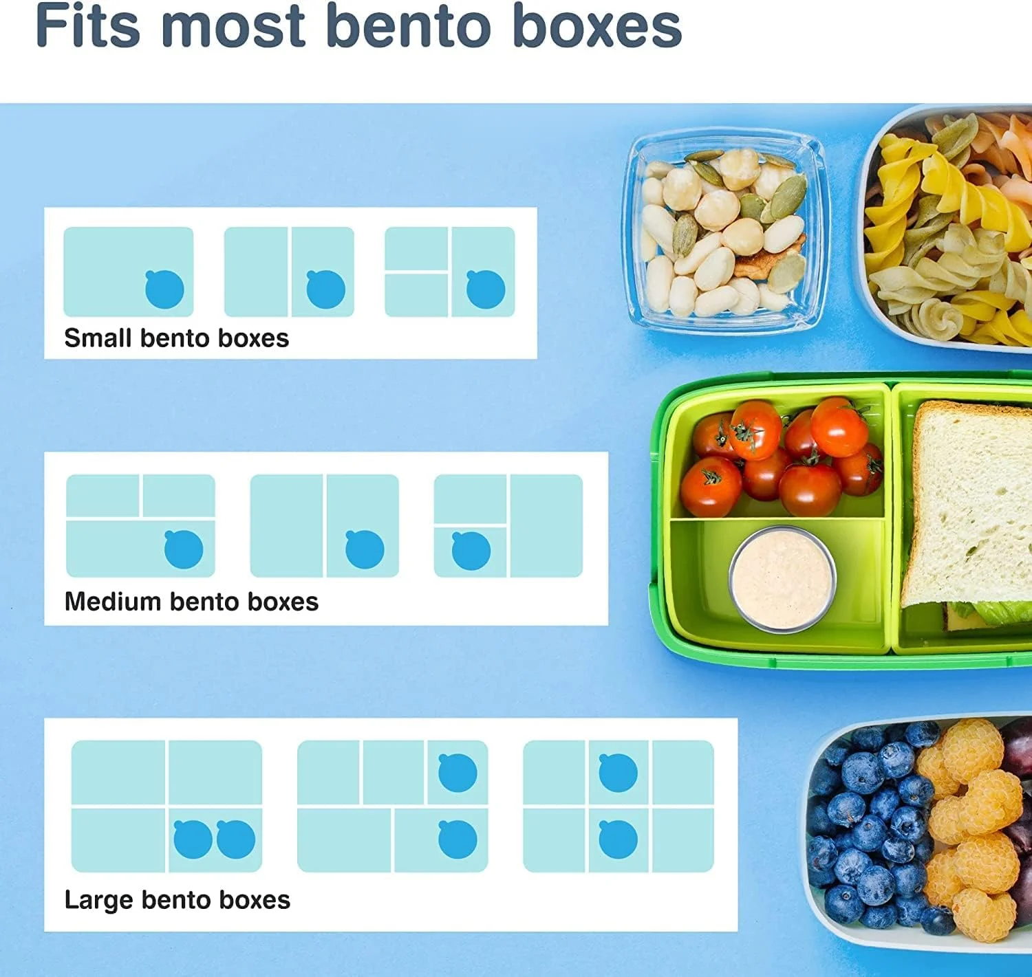 ظروف سس 6 عددی Coolchic، ظروف چاشنی قابل استفاده مجدد Coolchic 6 x 3.5 سانتی‌متری، ظرف سس سالاد استیل ضد زنگ، درب‌های سیلیکونی ضد نشت برای جعبه بنتو ناهار، پیک نیک و مسافرت