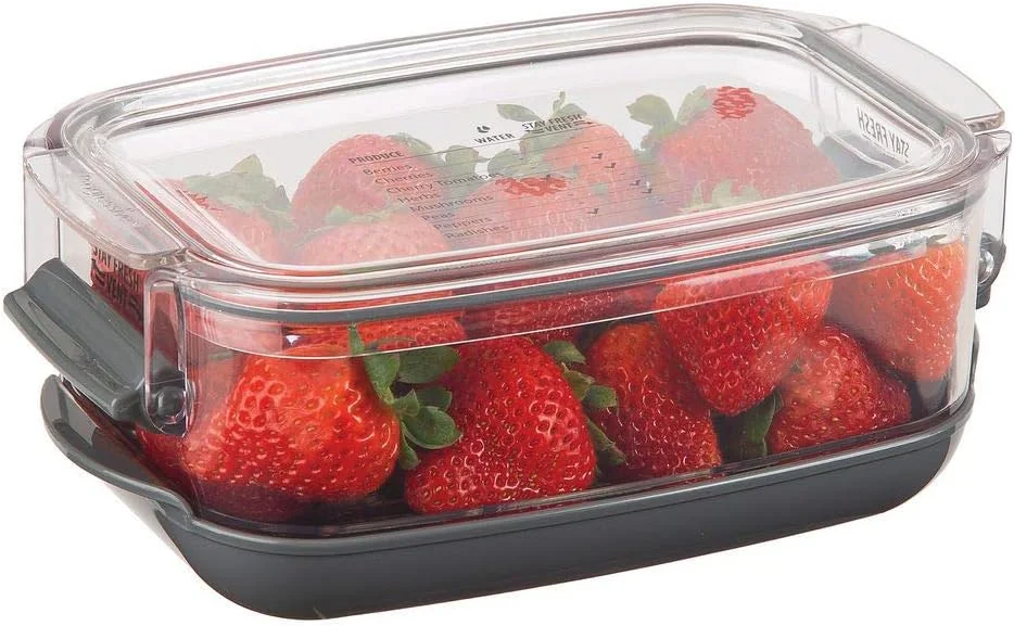 ظرف میوه و سبزیجات پراگرسیو مدل PKS-910، شفاف، 1.1 لیتر، پلاستیکی