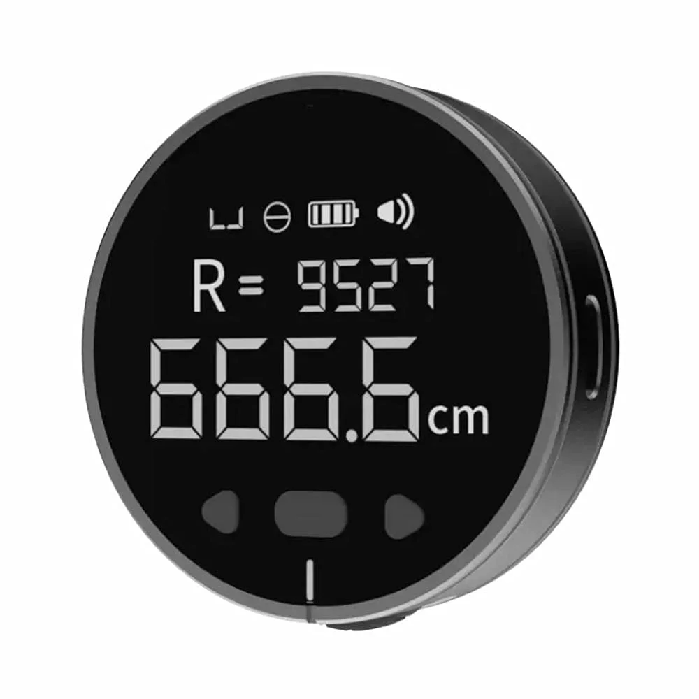 متر نواری دیجیتال الکترونیکی 99 متری Home Magician 324 Ft با صفحه نمایش LCD، خط کش دیجیتال قابل شارژ، ابزار اندازه گیری هوشمند کوچک برای قطر منحنی مسطح شکل نامنظم، سورپرایز ایده آل برای شما