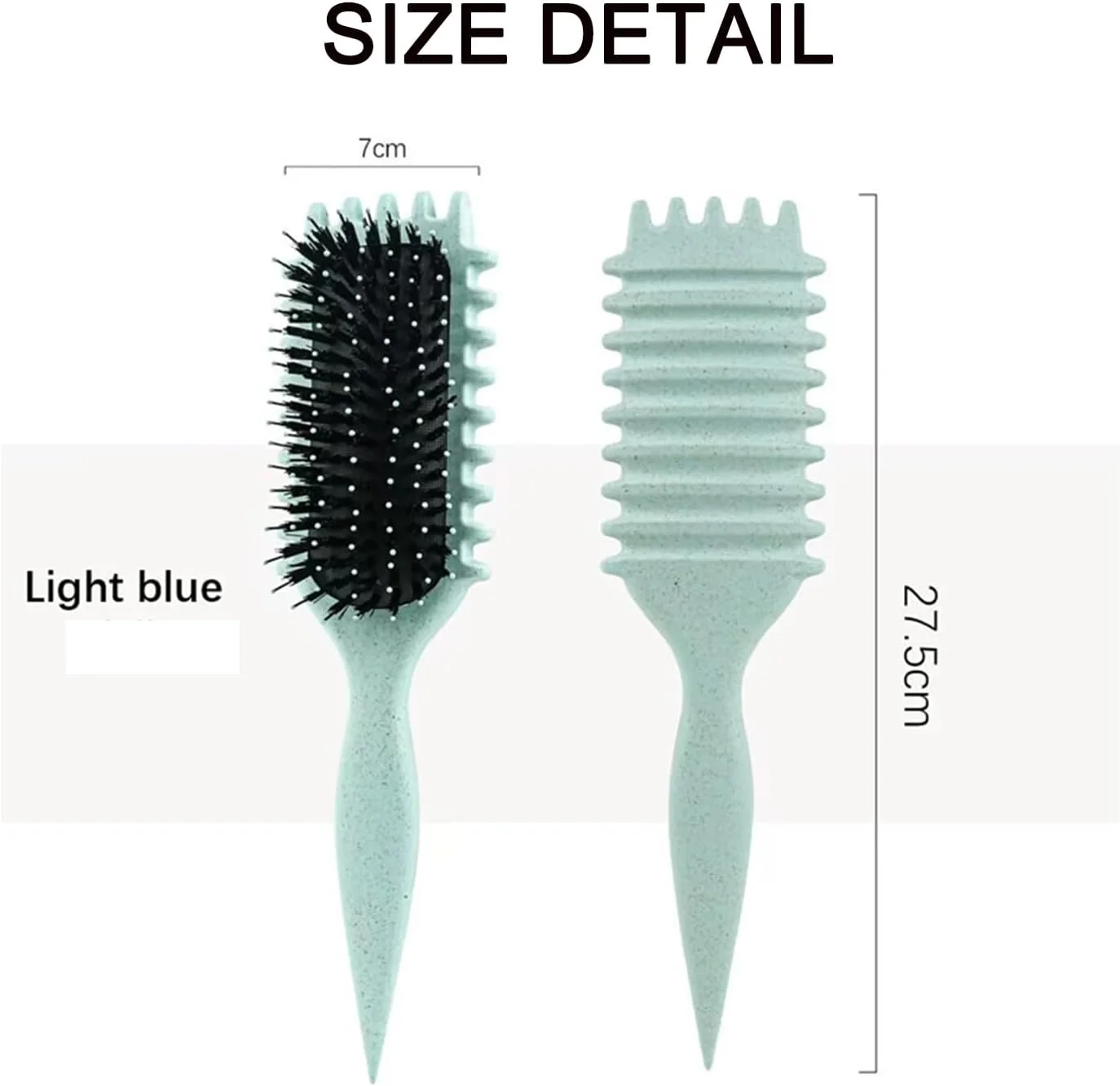 برس حالت دهنده موی فر، برس موی فر ممتاز، حالت دهنده و مشخص کننده فر برای خانم ها، باز کننده گره موی خیس و خشک، برس باز کننده گره و حالت دهنده برای انواع مو (آبی) برس حالت دهنده موی فر، برس موی فر ممتاز، حالت دهنده و مشخص کننده فر برای خانم ها، باز کننده گره موی خیس و خشک، برس باز کننده گره و حالت دهنده برای انواع مو (آبی)