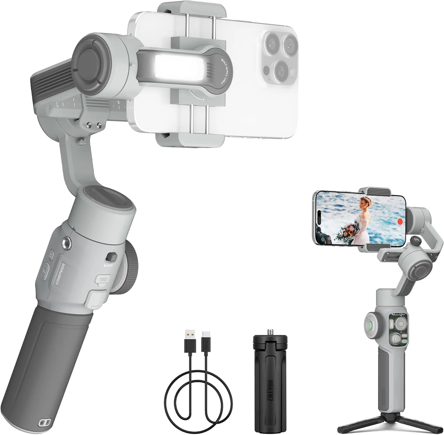 گیمبال تلفن هوشمند ZHIYUN CINEPEER SMOOTH 5E [اورجینال]