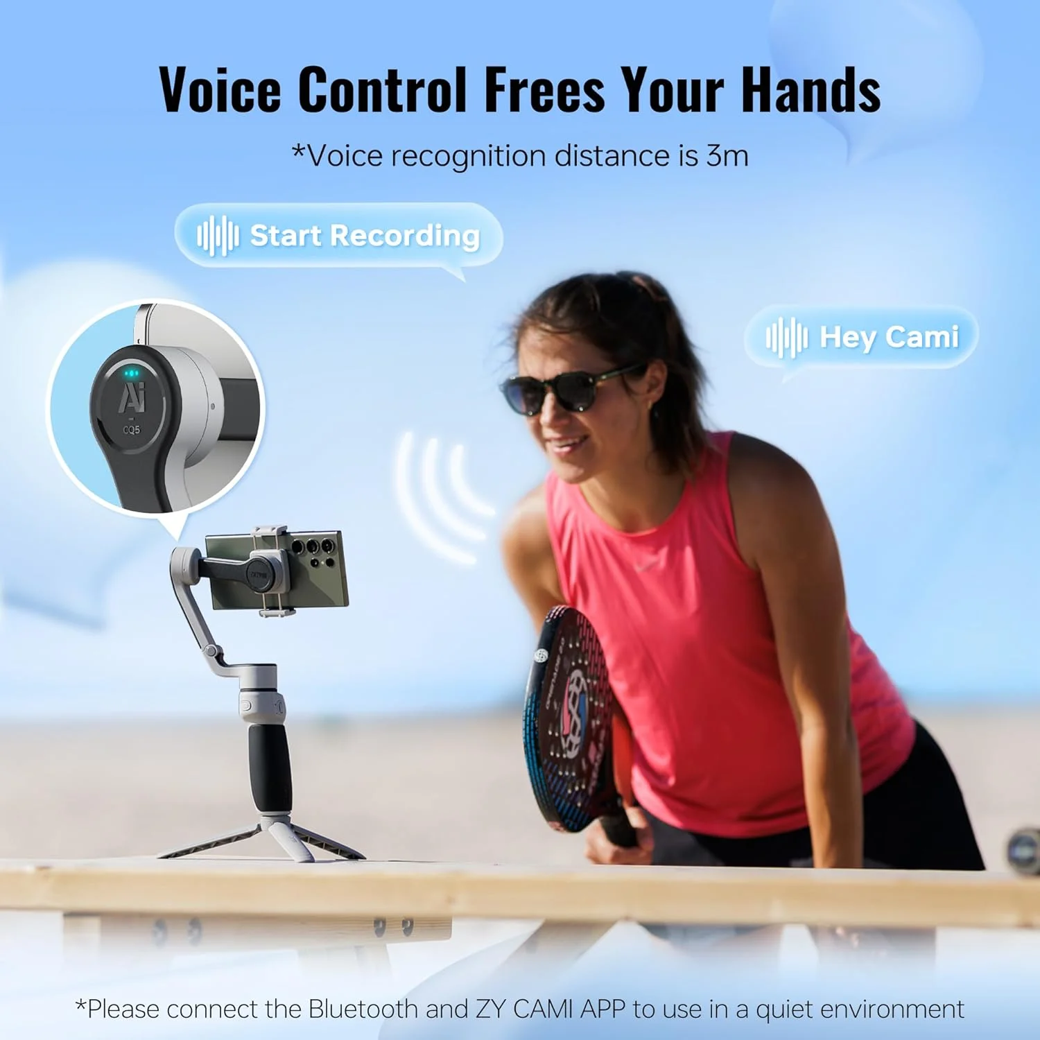 لرزشگیر ژیون CINEPEER CQ5، تثبیت کننده گیمبال برای آیفون، تثبیت کننده 3 محوره با ردیاب هوش مصنوعی، دارای نور پرکننده داخلی، گیمبال تثبیت کننده برای آیفون، گیمبال تلفن هوشمند برای ضبط ویدیو و ولاگ لرزشگیر ژیون CINEPEER CQ5، تثبیت کننده گیمبال برای آیفون، تثبیت کننده 3 محوره با ردیاب هوش مصنوعی، دارای نور پرکننده داخلی، گیمبال تثبیت کننده برای آیفون، گیمبال تلفن هوشمند برای ضبط ویدیو و ولاگ