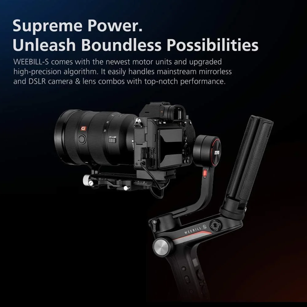 لرزشگیر گیمبال دستی 3 محوره ZHIYUN zhi yun Weebill S برای دوربین های DSLR و بدون آینه مانند Sony A7M3 A7R3 A7 III A9 Nikon Z6 Panasonic S1 GH5s Canon 5D4 5DIV 5DIII 5D3 EOS R BMPCC 4K، ظرفیت 3 کیلوگرم لرزشگیر گیمبال دستی 3 محوره ZHIYUN zhi yun Weebill S برای دوربین های DSLR و بدون آینه مانند Sony A7M3 A7R3 A7 III A9 Nikon Z6 Panasonic S1 GH5s Canon 5D4 5DIV 5DIII 5D3 EOS R BMPCC 4K، ظرفیت 3 کیلوگرم