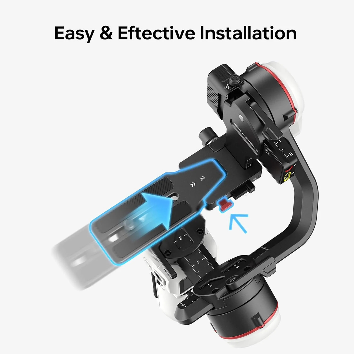 لرزشگیر دوربین سه محوره دستی ژیون کرین M3، لرزشگیر گیمبال برای دوربین بدون آینه، GoPro، دوربین اکشن، تلفن هوشمند لرزشگیر دوربین سه محوره دستی ژیون کرین M3، لرزشگیر گیمبال برای دوربین بدون آینه، GoPro، دوربین اکشن، تلفن هوشمند