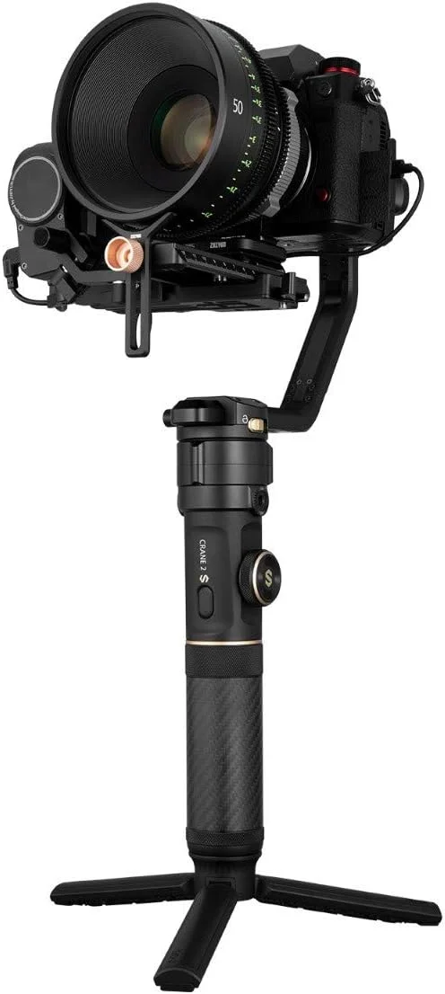 لرزشگیر گیمبال دستی 3 محوره ژیون کرین 2S برای دوربین های DSLR و بدون آینه، نسخه ارتقا یافته کرین 2 با سیستم FlexMount جدید، کنترل فوکوس ارتقا یافته، سیستم FlexMount، فیلمبرداری عمودی، مشکی لرزشگیر گیمبال دستی 3 محوره ژیون کرین 2S برای دوربین های DSLR و بدون آینه، نسخه ارتقا یافته کرین 2 با سیستم FlexMount جدید، کنترل فوکوس ارتقا یافته، سیستم FlexMount، فیلمبرداری عمودی، مشکی