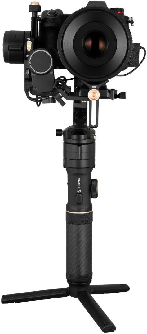 لرزشگیر گیمبال دستی 3 محوره ژیون کرین 2S برای دوربین های DSLR و بدون آینه، نسخه ارتقا یافته کرین 2 با سیستم FlexMount جدید، کنترل فوکوس ارتقا یافته، سیستم FlexMount، فیلمبرداری عمودی، مشکی لرزشگیر گیمبال دستی 3 محوره ژیون کرین 2S برای دوربین های DSLR و بدون آینه، نسخه ارتقا یافته کرین 2 با سیستم FlexMount جدید، کنترل فوکوس ارتقا یافته، سیستم FlexMount، فیلمبرداری عمودی، مشکی