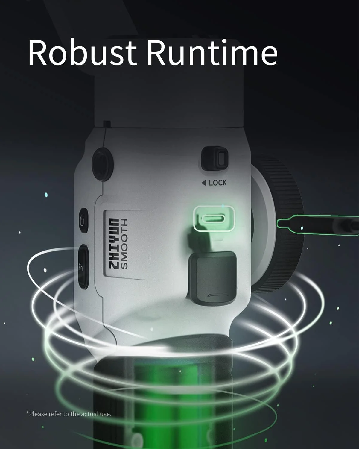 ZHIYUN Smooth 5S با نور داخلی - گیمبال 3 محوره با تثبیت کننده گیمبال Smart Follow برای آیفون 14/13/12/11 Pro Max X و تلفن اندرویدی - سفید ZHIYUN Smooth 5S با نور داخلی - گیمبال 3 محوره با تثبیت کننده گیمبال Smart Follow برای آیفون 14/13/12/11 Pro Max X و تلفن اندرویدی - سفید