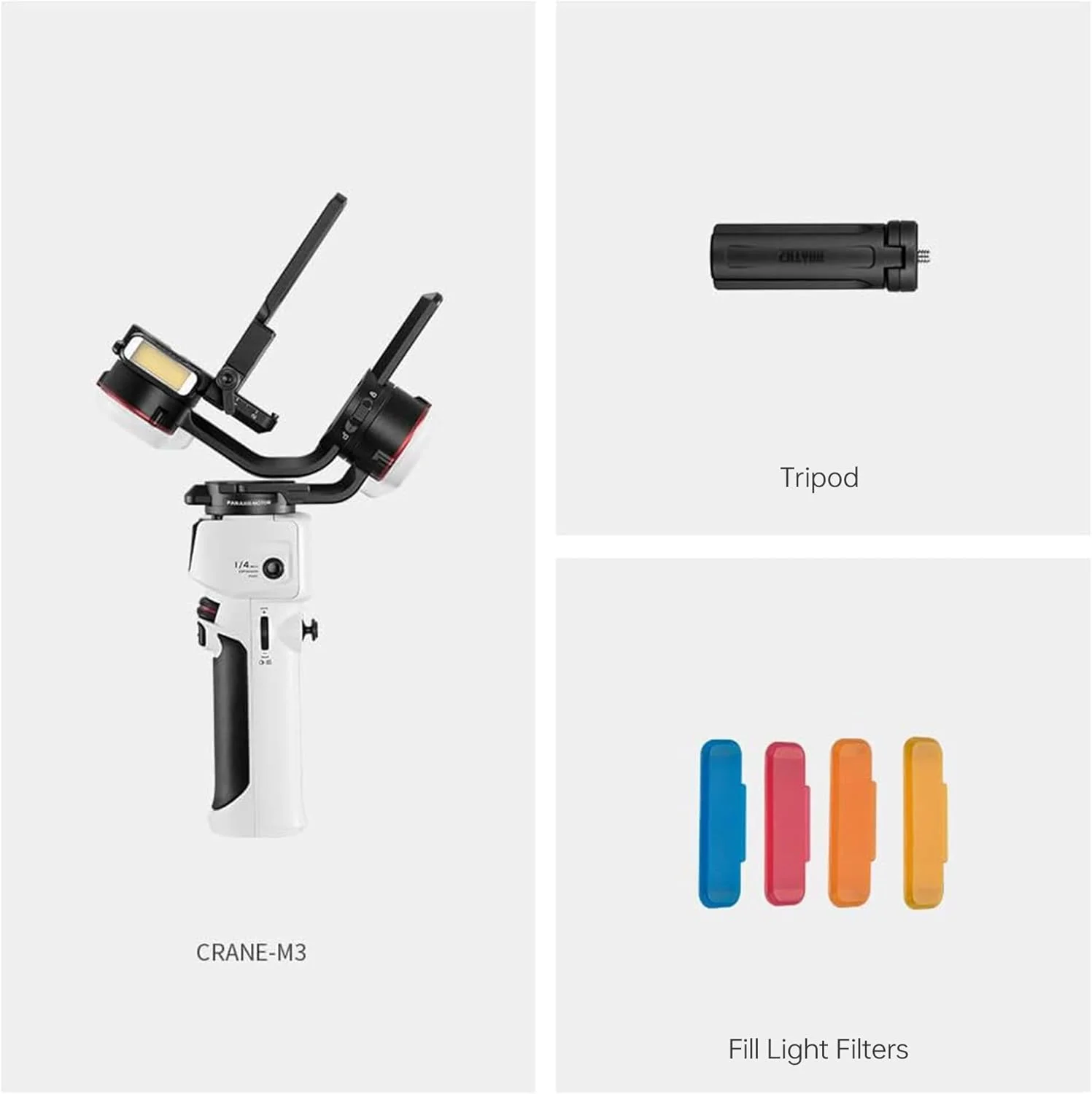 لرزشگیر دوربین سه محوره دستی ژیون کرین M3، لرزشگیر گیمبال برای دوربین بدون آینه، GoPro، دوربین اکشن، تلفن هوشمند لرزشگیر دوربین سه محوره دستی ژیون کرین M3، لرزشگیر گیمبال برای دوربین بدون آینه، GoPro، دوربین اکشن، تلفن هوشمند