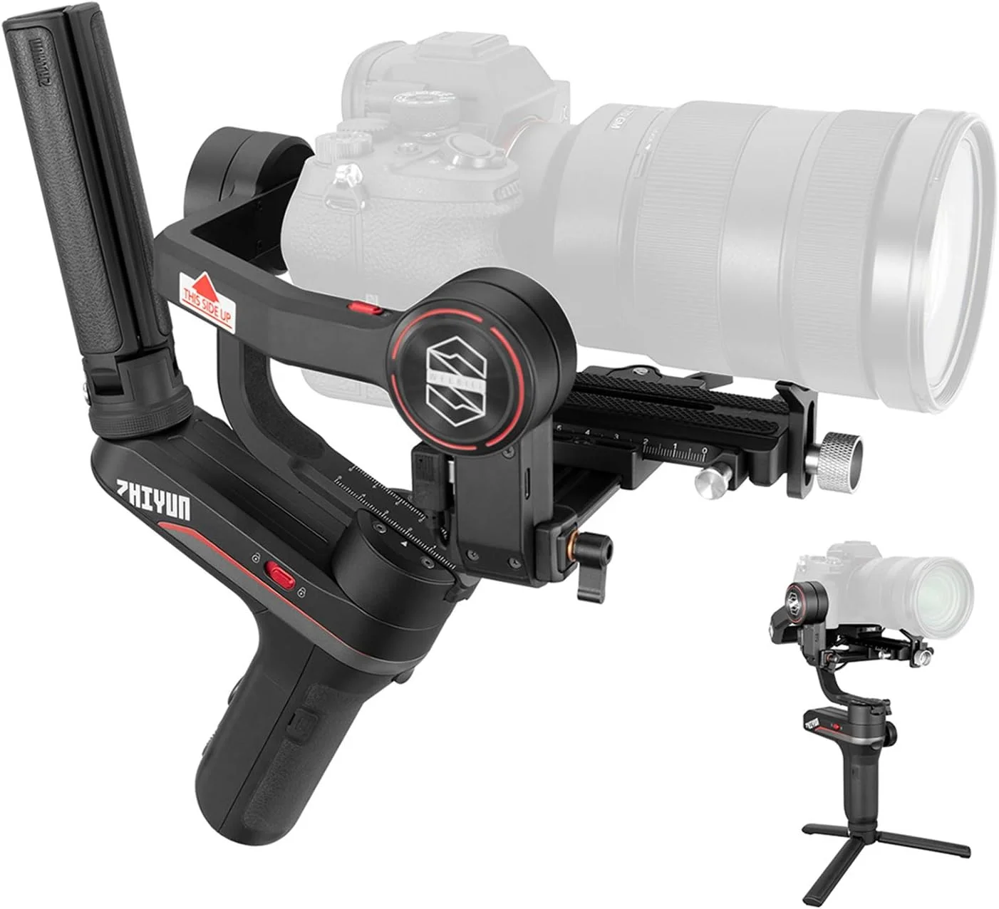 لرزشگیر گیمبال 3 محوره ZHIYUN zhi yun برای دوربین های بدون آینه و DSLR (3 کیلوگرم)