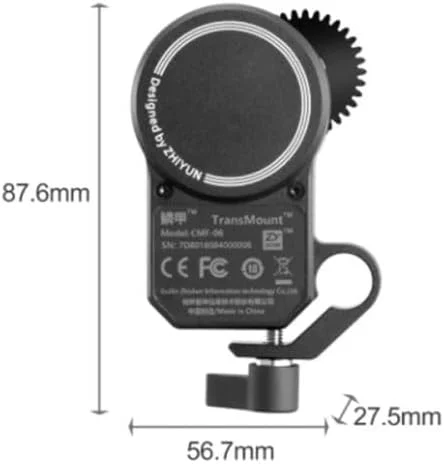 کنترلر فوکوس/زوم سروو TransMount (CMF-06 Max) رسمی ZHIYUN برای Crane 2S WEEBILL LAB، Crane 3 LAB، Weebill S کنترلر فوکوس/زوم سروو TransMount (CMF-06 Max) رسمی ZHIYUN برای Crane 2S WEEBILL LAB، Crane 3 LAB، Weebill S