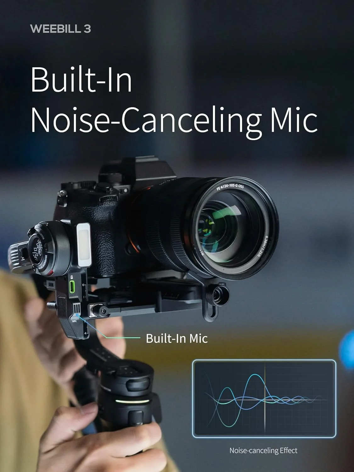 ژیون Weebill 3 Combo، لرزشگیر گیمبال برای دوربین های DSLR و بدون آینه، Nikon Sony Panasonic Canon Fujifilm BMPCC 6K، دسته اسلینگ قابل افزایش، تکیه گاه مچ دست، نور پرکننده و یکپارچه سازی میکروفون، شارژ سریع PD ژیون Weebill 3 Combo، لرزشگیر گیمبال برای دوربین های DSLR و بدون آینه، Nikon Sony Panasonic Canon Fujifilm BMPCC 6K، دسته اسلینگ قابل افزایش، تکیه گاه مچ دست، نور پرکننده و یکپارچه سازی میکروفون، شارژ سریع PD