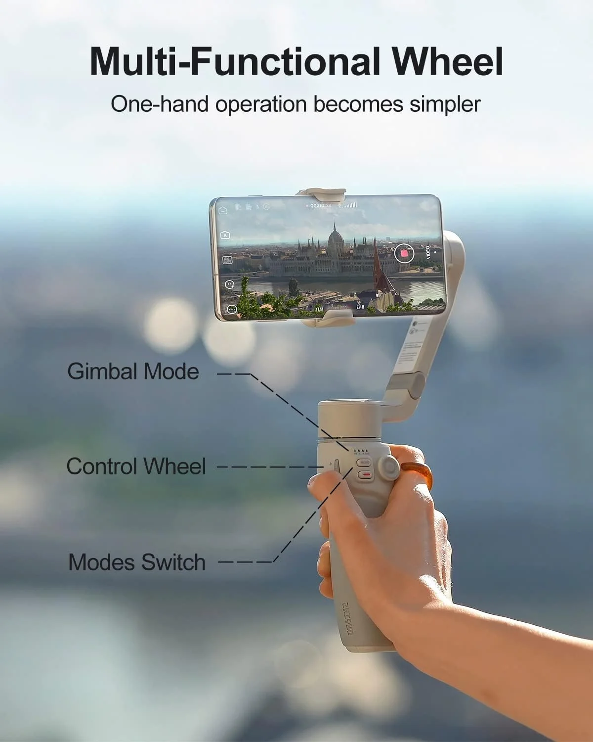 ZHIYUN zhi yun Smooth Q4 نورپردازی دیدگاه شما، بسته استاندارد، سفید ZHIYUN zhi yun Smooth Q4 نورپردازی دیدگاه شما، بسته استاندارد، سفید