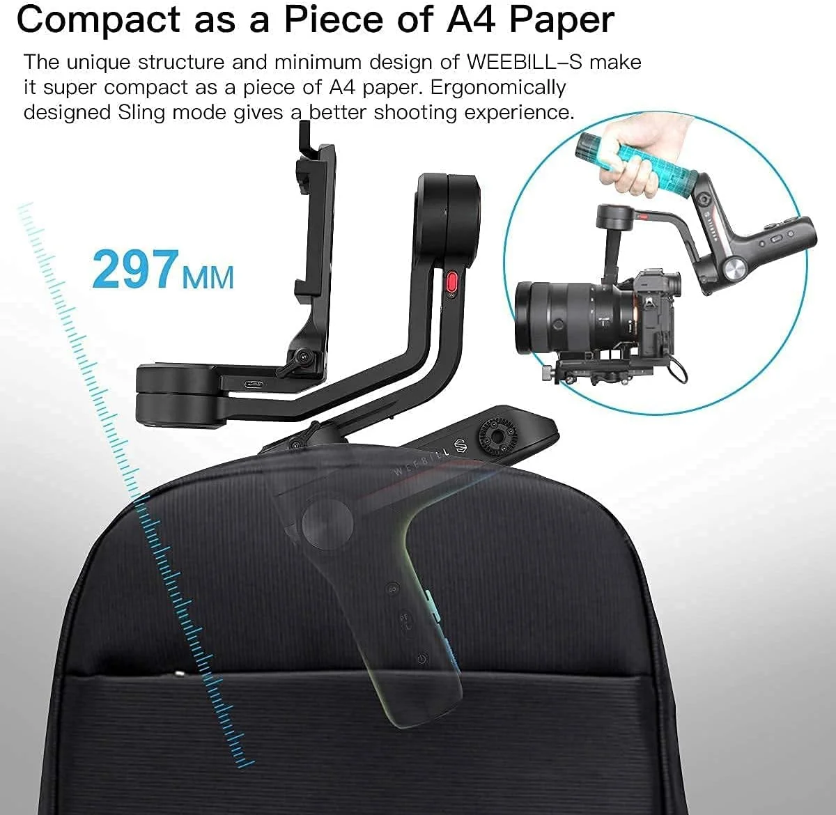 لرزشگیر گیمبال 3 محوره ZHIYUN zhi yun برای دوربین های بدون آینه و DSLR (3 کیلوگرم) لرزشگیر گیمبال 3 محوره ZHIYUN zhi yun برای دوربین های بدون آینه و DSLR (3 کیلوگرم)