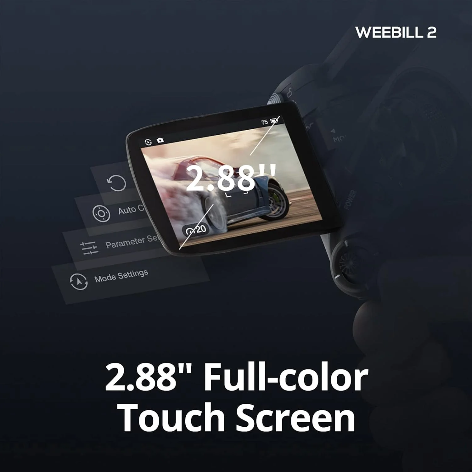 استابلایزر گیمبال دستی 3 محوره ژیون Weebill 2 Combo به همراه کیف حمل و دسته، برای دوربین های DSLR و بدون آینه، استابلایزر ویدیویی حرفه ای سازگار با سونی، نیکون، کانن، پاناسونیک LUMIX استابلایزر گیمبال دستی 3 محوره ژیون Weebill 2 Combo به همراه کیف حمل و دسته، برای دوربین های DSLR و بدون آینه، استابلایزر ویدیویی حرفه ای سازگار با سونی، نیکون، کانن، پاناسونیک LUMIX