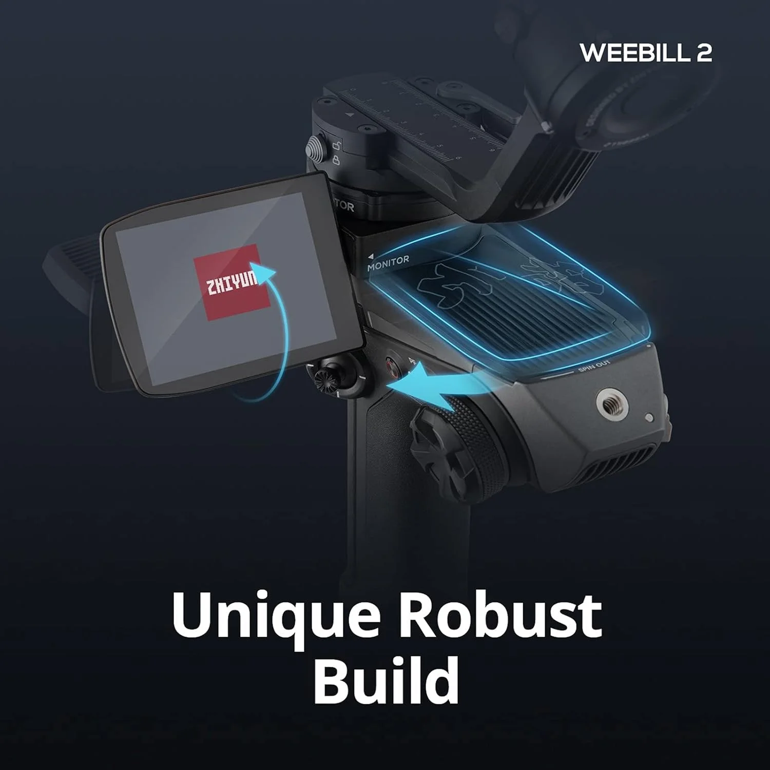 استابلایزر گیمبال دستی 3 محوره ژیون Weebill 2 Combo به همراه کیف حمل و دسته، برای دوربین های DSLR و بدون آینه، استابلایزر ویدیویی حرفه ای سازگار با سونی، نیکون، کانن، پاناسونیک LUMIX استابلایزر گیمبال دستی 3 محوره ژیون Weebill 2 Combo به همراه کیف حمل و دسته، برای دوربین های DSLR و بدون آینه، استابلایزر ویدیویی حرفه ای سازگار با سونی، نیکون، کانن، پاناسونیک LUMIX