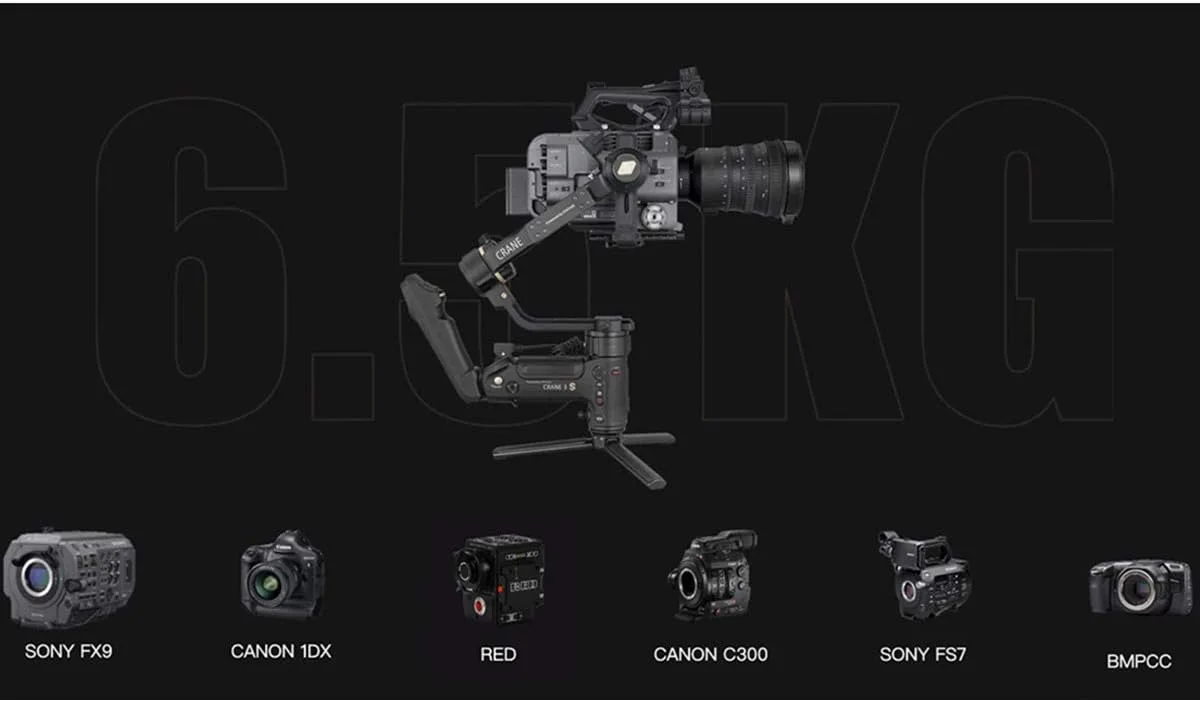 لرزشگیر گیمبال 3 محوره ژیون کرین 3S به همراه دسته Smartsling مناسب برای دوربین های A7M3 A7R3، 1DX II 6D 5D IV، G5 GH4 GH5S DSLR لرزشگیر گیمبال 3 محوره ژیون کرین 3S به همراه دسته Smartsling مناسب برای دوربین های A7M3 A7R3، 1DX II 6D 5D IV، G5 GH4 GH5S DSLR