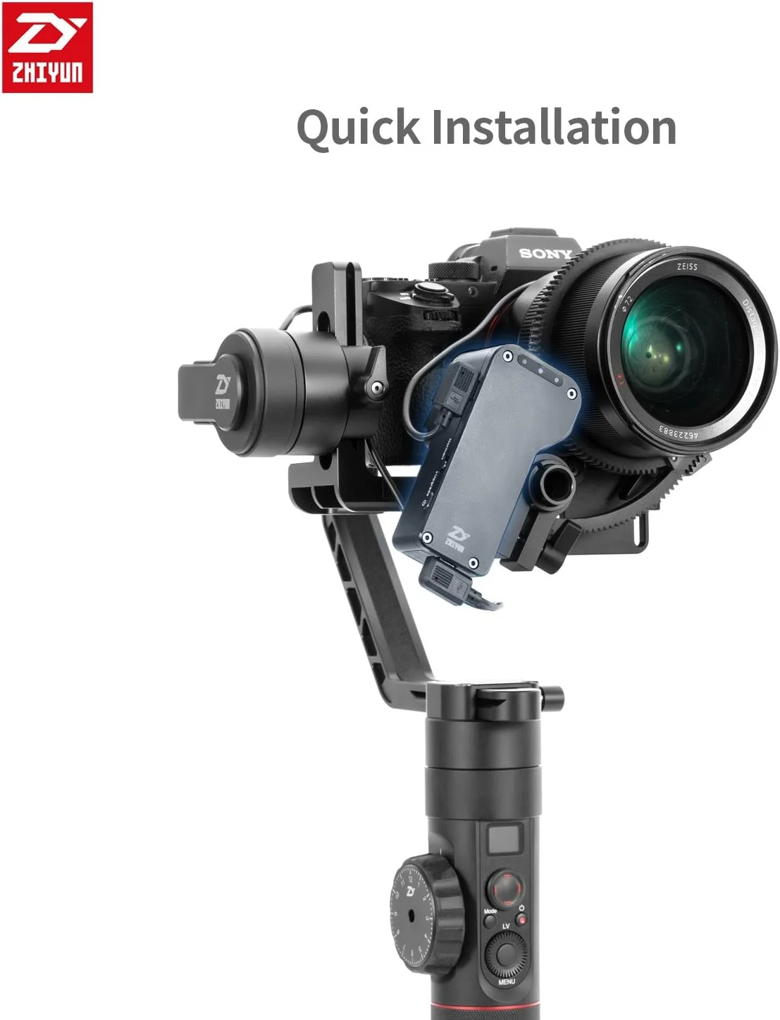 لوازم جانبی ژیون کرین 2، فالو فوکوس سروو کرین 2 (مکانیکی)، پشتیبانی از فوکوس همزمان برای گیمبال ژیون کرین 2 (فالو فوکوس سروو کرین 2)