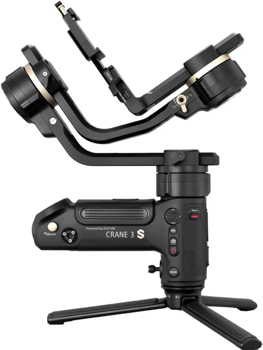 لرزشگیر گیمبال 3 محوره ژیون کرین 3S به همراه دسته Smartsling مناسب برای دوربین های A7M3 A7R3، 1DX II 6D 5D IV، G5 GH4 GH5S DSLR لرزشگیر گیمبال 3 محوره ژیون کرین 3S به همراه دسته Smartsling مناسب برای دوربین های A7M3 A7R3، 1DX II 6D 5D IV، G5 GH4 GH5S DSLR