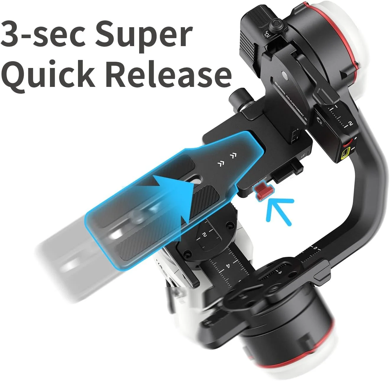 لرزشگیر گیمبال دستی 3 محوره ژیون کرین M3 نسخه کمبو برای دوربین های بدون آینه، سازگار با Sony A6600, A6100, A6000, RX100 M7, GX85، برای Gopro Hero10/9/8 5/6/7، iPhone 13 12 XS-Pro Max لرزشگیر گیمبال دستی 3 محوره ژیون کرین M3 نسخه کمبو برای دوربین های بدون آینه، سازگار با Sony A6600, A6100, A6000, RX100 M7, GX85، برای Gopro Hero10/9/8 5/6/7، iPhone 13 12 XS-Pro Max