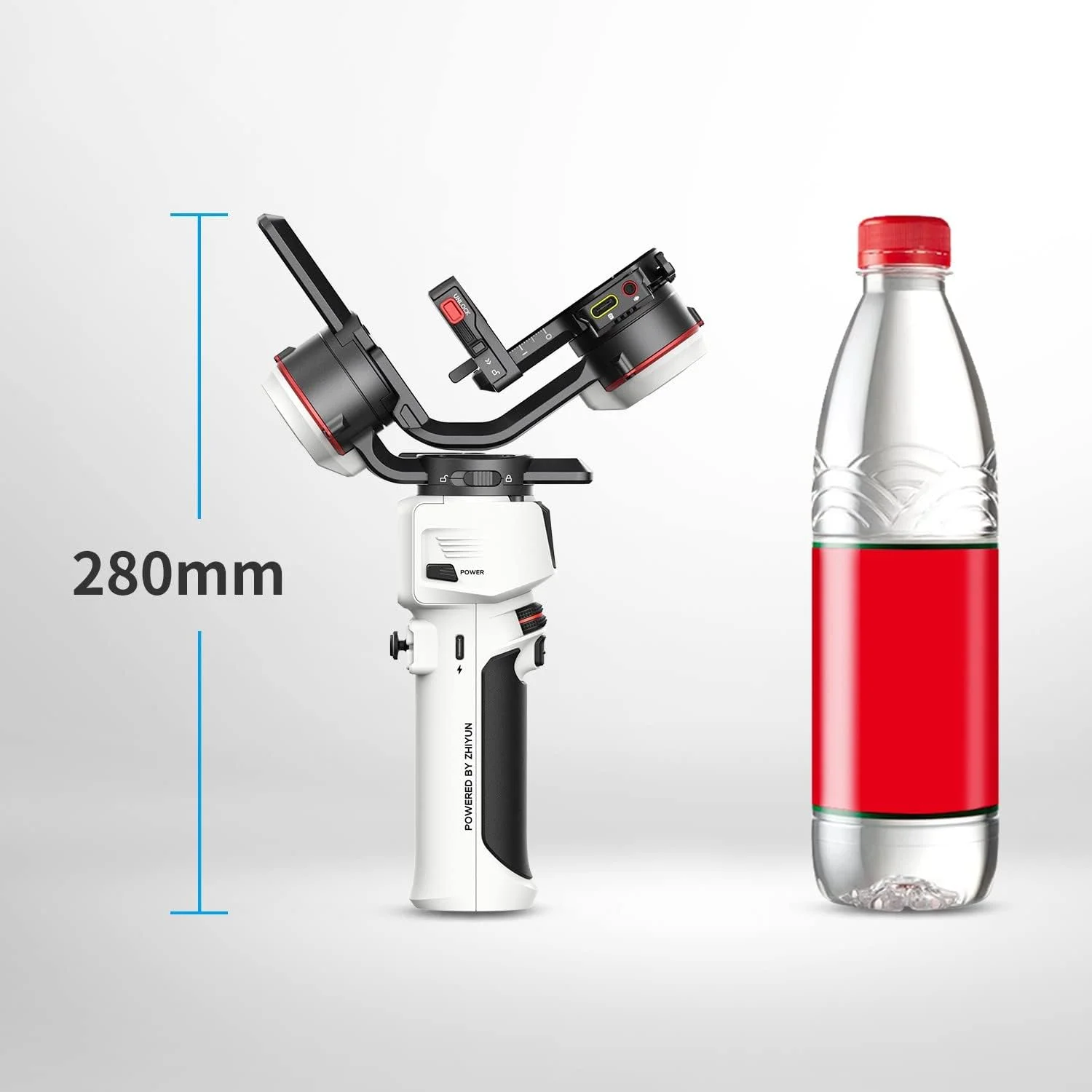لرزشگیر گیمبال دستی 3 محوره ژیون کرین M3 نسخه کمبو برای دوربین های بدون آینه، سازگار با Sony A6600, A6100, A6000, RX100 M7, GX85، برای Gopro Hero10/9/8 5/6/7، iPhone 13 12 XS-Pro Max لرزشگیر گیمبال دستی 3 محوره ژیون کرین M3 نسخه کمبو برای دوربین های بدون آینه، سازگار با Sony A6600, A6100, A6000, RX100 M7, GX85، برای Gopro Hero10/9/8 5/6/7، iPhone 13 12 XS-Pro Max