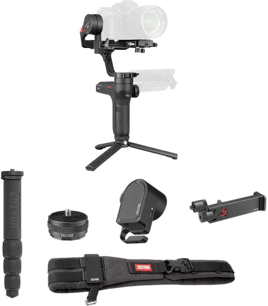 سیستم گیمبال تثبیت کننده Zhiyun Weebill LAB Creator Package با انتقال ویدئو زنده برای DSLR های بزرگ تا 3.0 کیلوگرم (UK)