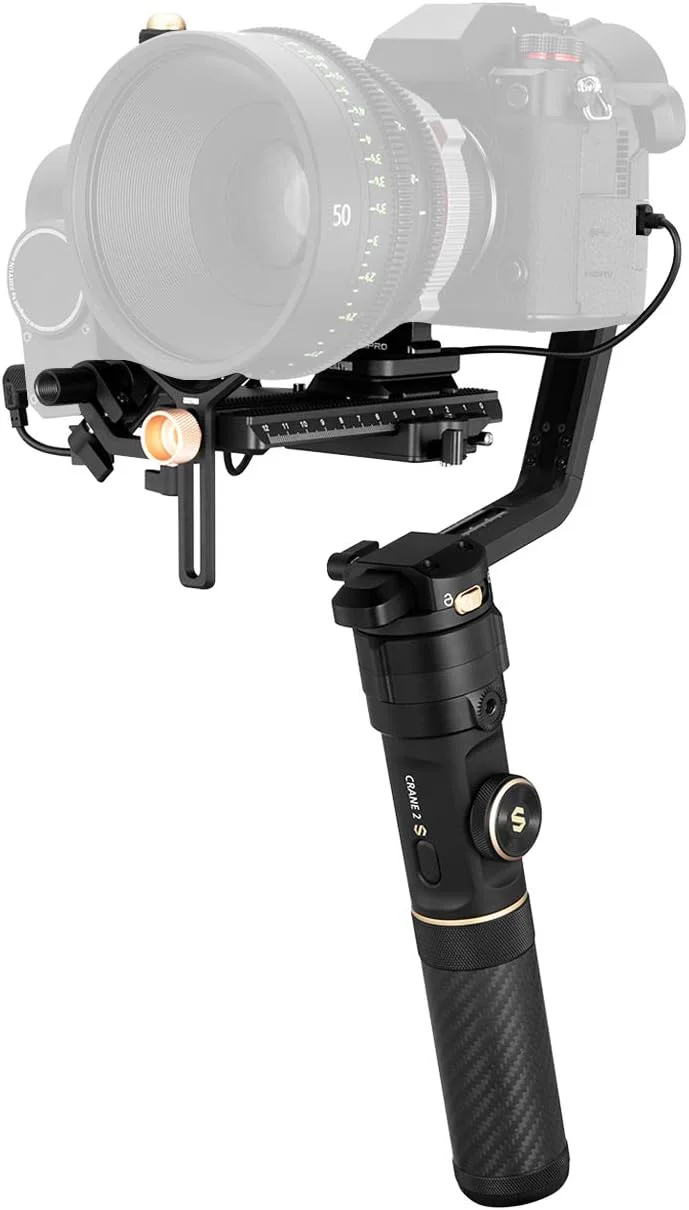 مجموعه ژیون کرین 2S [اورجینال] لرزشگیر گیمبال دستی 3 محوره برای دوربین های DSLR
