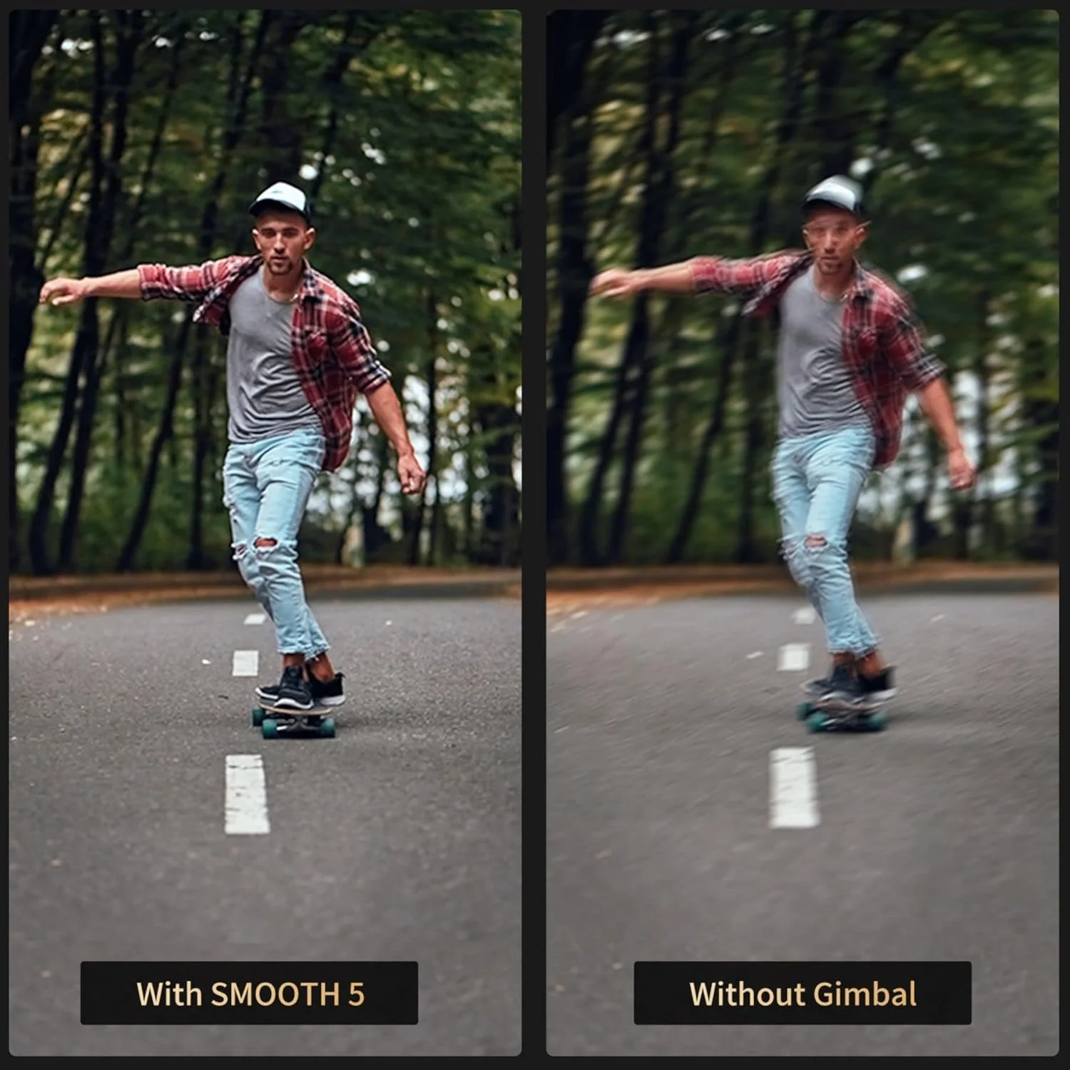 لرزشگیر گیمبال موبایل ژیون اسموث 5 کمبو، تثبیت کننده 3 محوره قابل حمل برای گوشی های هوشمند اندروید و آیفون به همراه سه پایه، نور LED و کیف حمل برای ضبط ویدیو، ولاگ، یوتیوب و تیک تاک