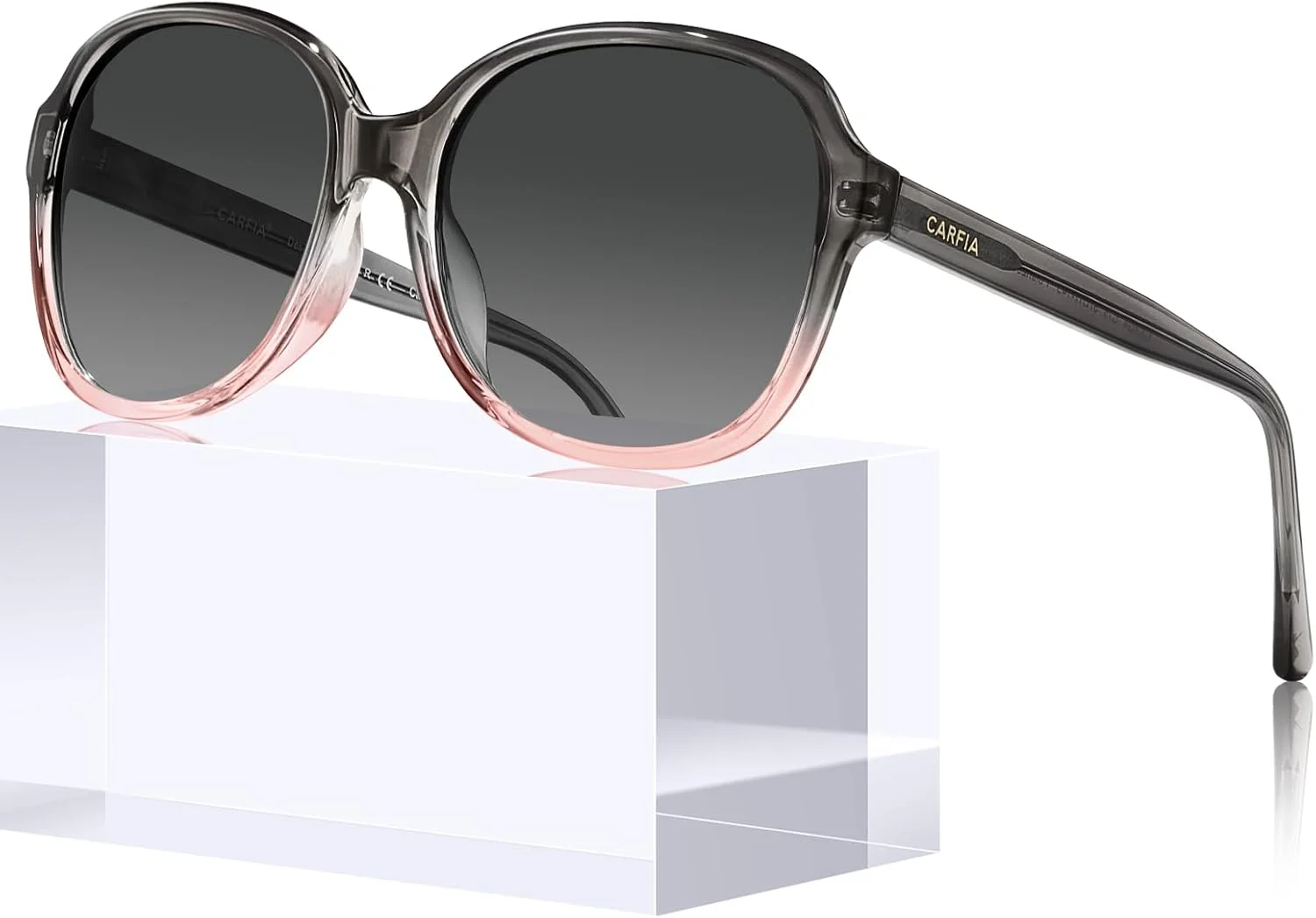عینک آفتابی پلاریزه استات CARFIA زنانه، محافظت در برابر اشعه ماوراء بنفش، مدل CA2024 عینک آفتابی پلاریزه استات CARFIA زنانه، محافظت در برابر اشعه ماوراء بنفش، مدل CA2024