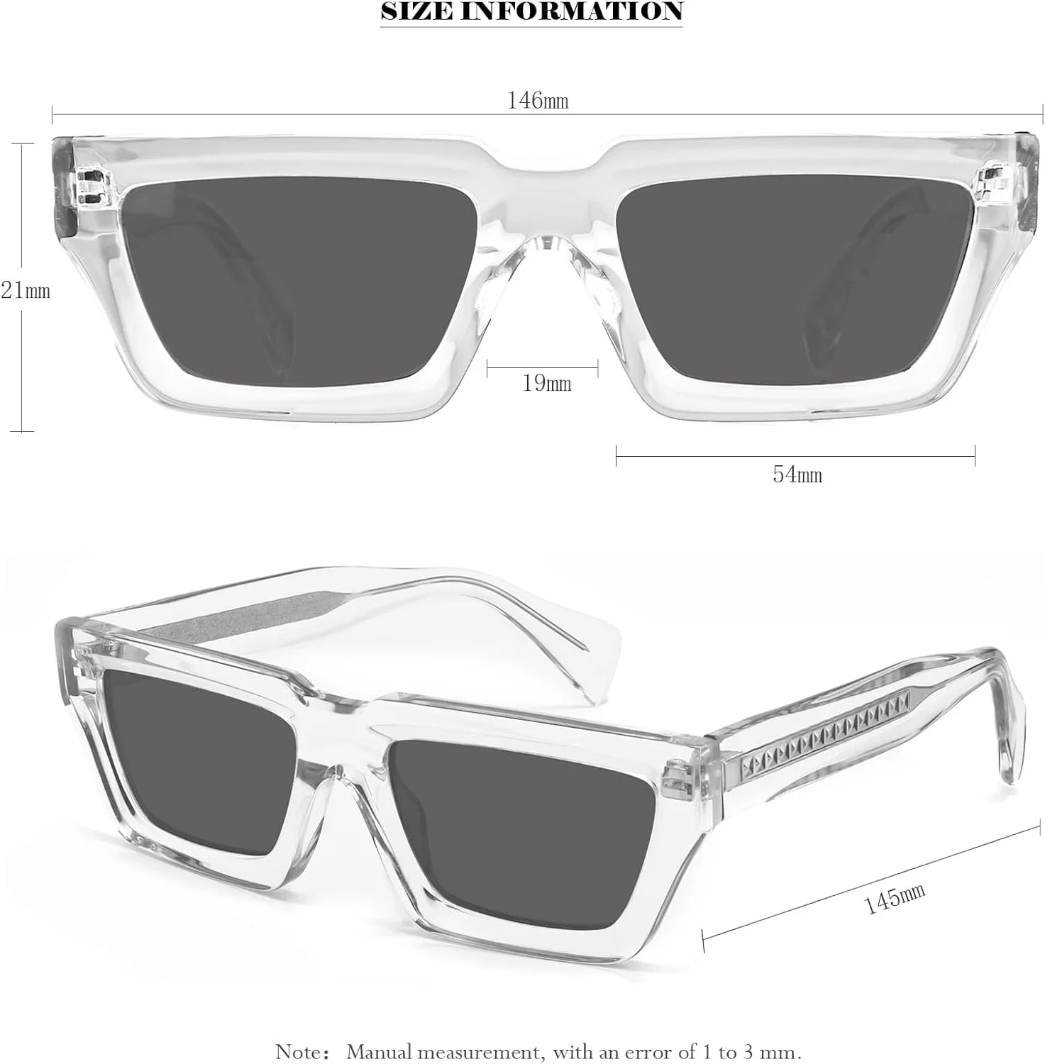 عینک آفتابی پلاریزه و مد روز Baililai برای زنان و مردان، کیفیت بالا، ضد تابش نور مدل 1943S عینک آفتابی پلاریزه و مد روز Baililai برای زنان و مردان، کیفیت بالا، ضد تابش نور مدل 1943S