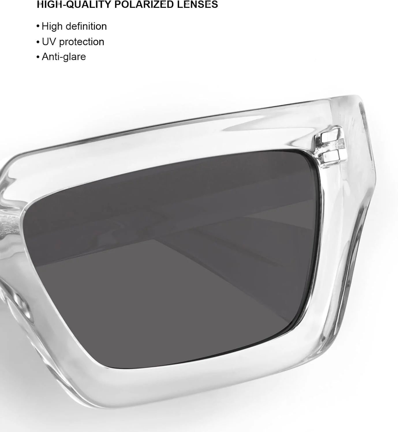 عینک آفتابی پلاریزه و مد روز Baililai برای زنان و مردان، کیفیت بالا، ضد تابش نور مدل 1943S عینک آفتابی پلاریزه و مد روز Baililai برای زنان و مردان، کیفیت بالا، ضد تابش نور مدل 1943S