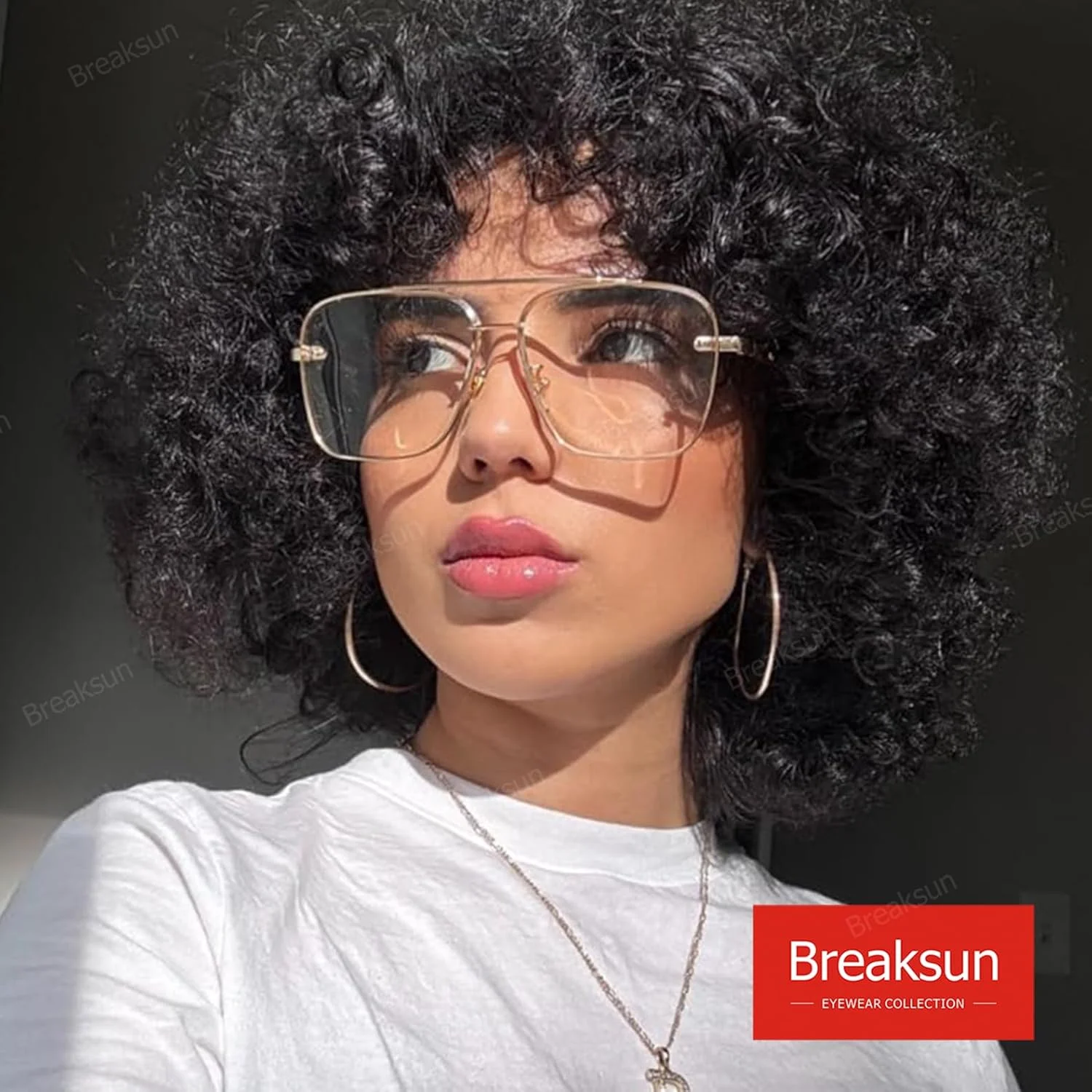 عینک آفتابی خلبانی مربعی Breaksun برای مردان و زنان، مد روز، لنزهای برش الماس وینتیج، سایه های گرادیان کلاسیک نظامی عینک آفتابی خلبانی مربعی Breaksun برای مردان و زنان، مد روز، لنزهای برش الماس وینتیج، سایه های گرادیان کلاسیک نظامی