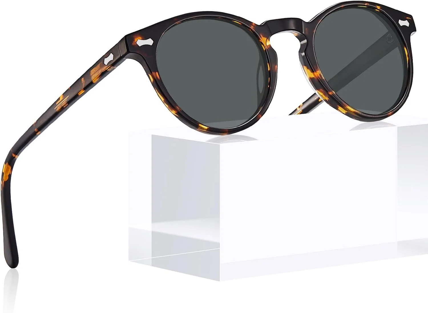 عینک آفتابی پلاریزه زنانه Carfia با طراحی وینتج، لنز محافظ UV400 و فریم استات عینک آفتابی پلاریزه زنانه Carfia با طراحی وینتج، لنز محافظ UV400 و فریم استات