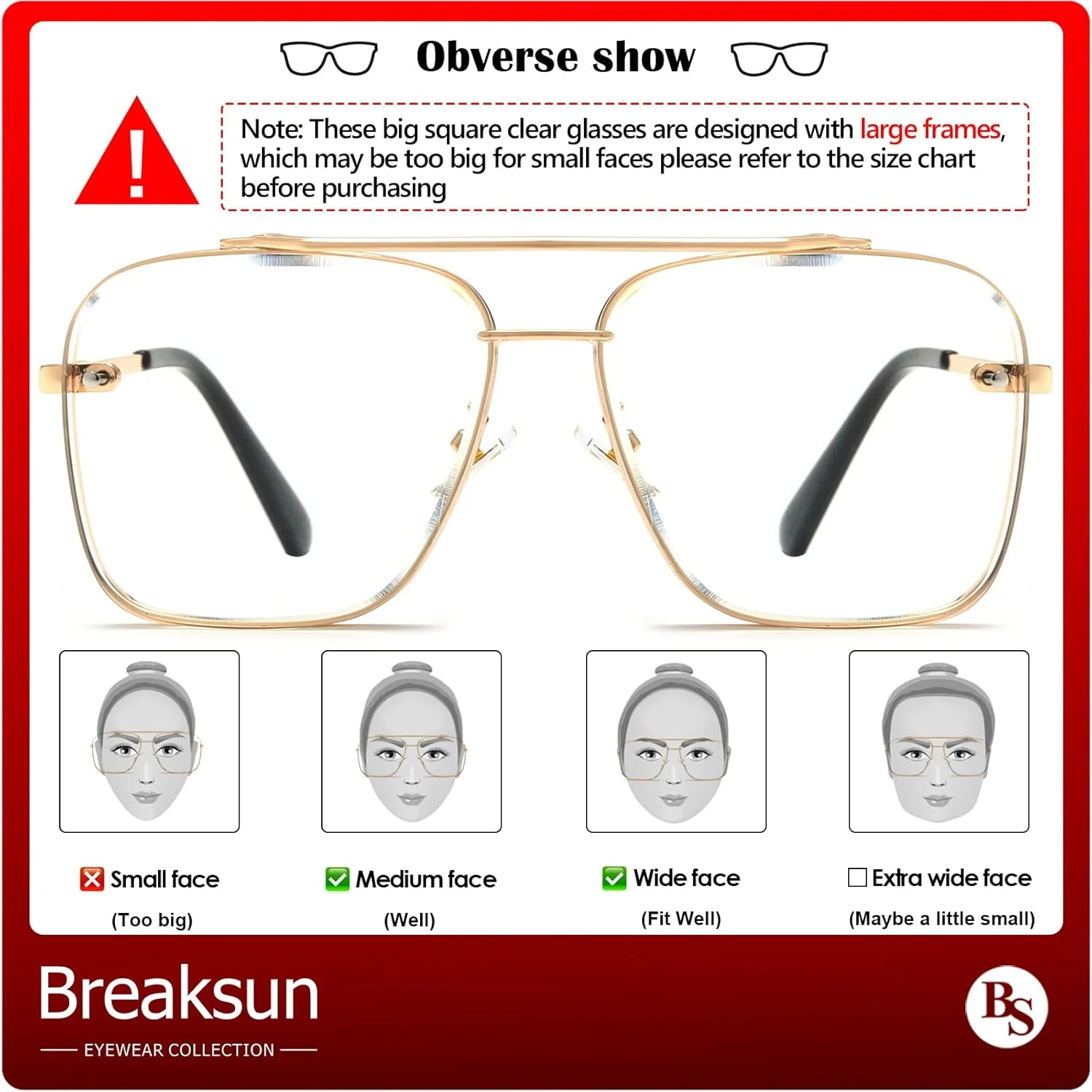 عینک آفتابی خلبانی مربعی Breaksun برای مردان و زنان، مد روز، لنزهای برش الماس وینتیج، سایه های گرادیان کلاسیک نظامی عینک آفتابی خلبانی مربعی Breaksun برای مردان و زنان، مد روز، لنزهای برش الماس وینتیج، سایه های گرادیان کلاسیک نظامی