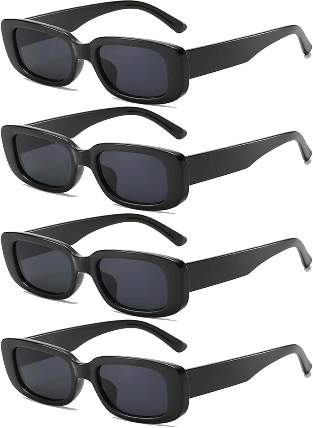 ست عینک آفتابی مهمانی Dwenarry، عینک آفتابی مستطیلی وینتیج، عینک های مد روز رترو، لباس فانتزی برای زنان، عینک های مهمانی پلاستیکی زیبا، 4 عدد ست عینک آفتابی مهمانی Dwenarry، عینک آفتابی مستطیلی وینتیج، عینک های مد روز رترو، لباس فانتزی برای زنان، عینک های مهمانی پلاستیکی زیبا، 4 عدد