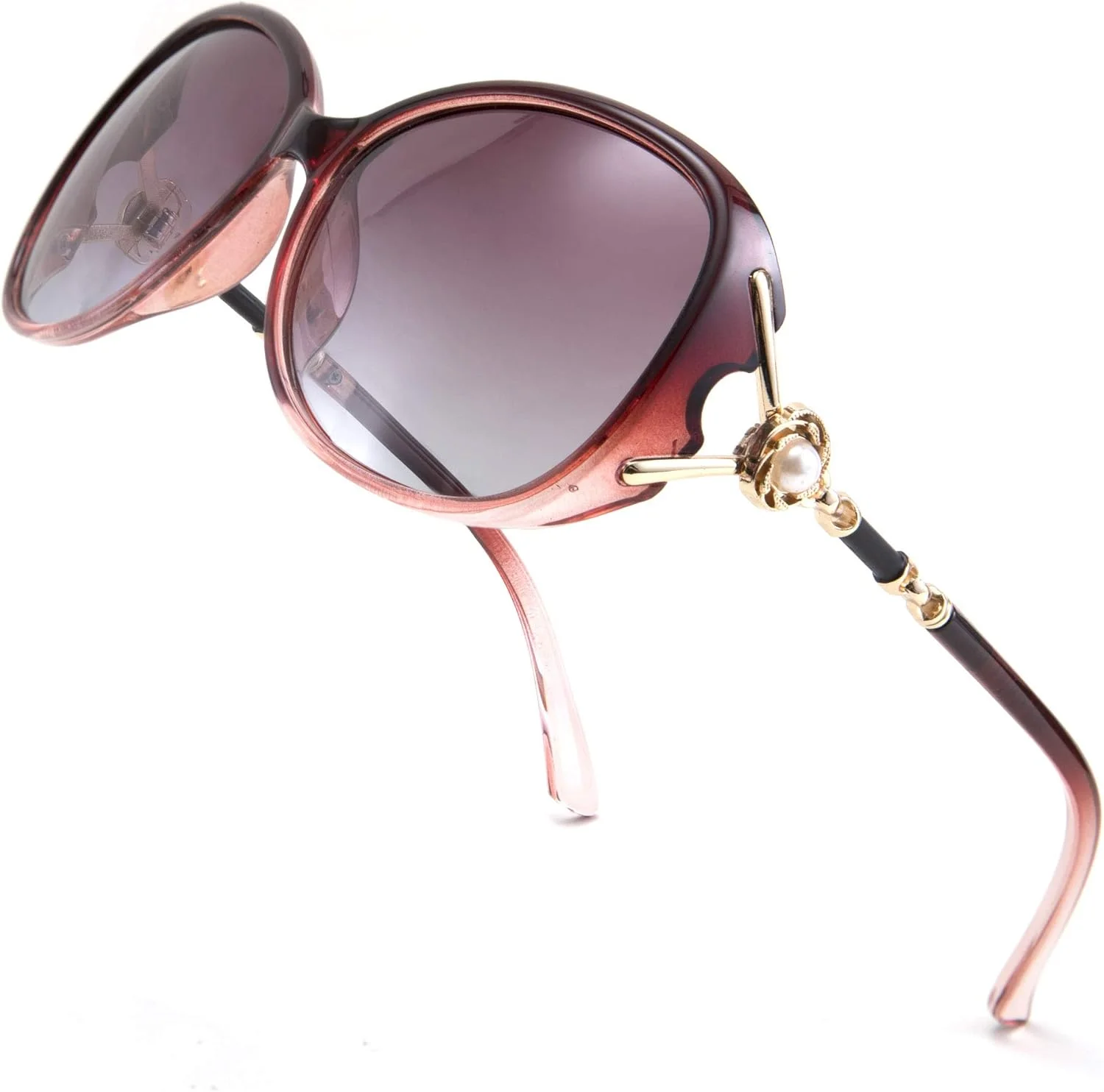 عینک آفتابی پلاریزه کلاسیک زنانه FEISEDY، سایههای بزرگ و قدیمی برای صورتهای کوچک مدل B2729 عینک آفتابی پلاریزه کلاسیک زنانه FEISEDY، سایههای بزرگ و قدیمی برای صورتهای کوچک مدل B2729