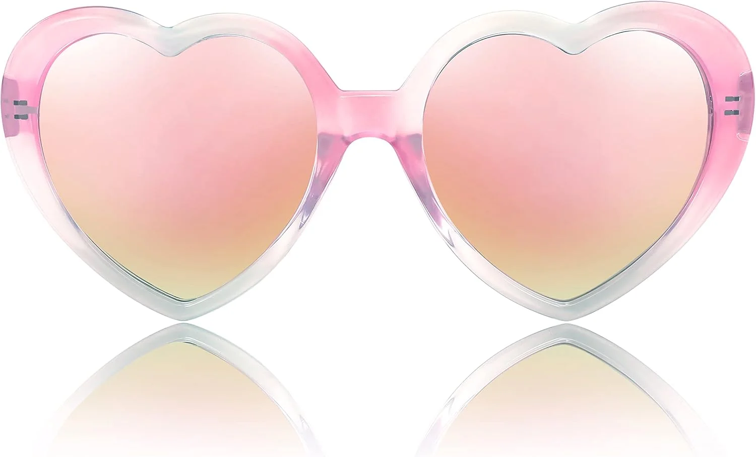 عینک آفتابی قلبی پلاریزه FEISEDY، عینک های بزرگ مد روز و قدیمی عشق برای زنان UV400 B2337 عینک آفتابی قلبی پلاریزه FEISEDY، عینک های بزرگ مد روز و قدیمی عشق برای زنان UV400 B2337
