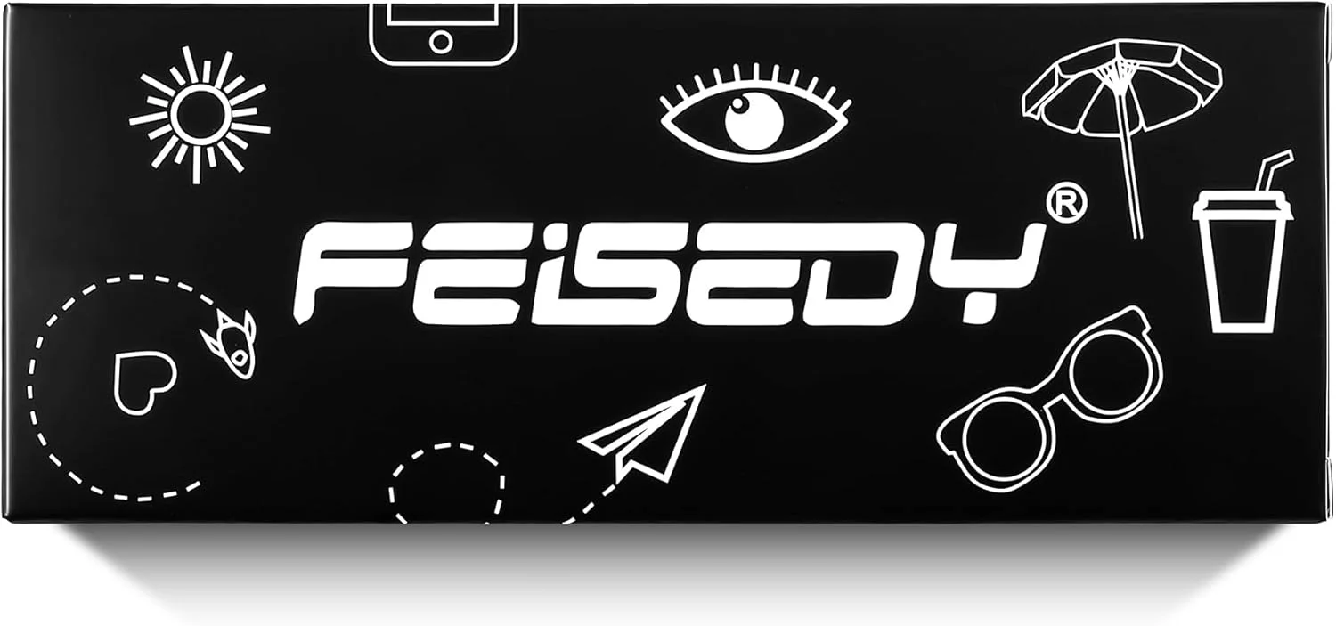 عینک آفتابی قلبی پلاریزه FEISEDY، عینک های بزرگ مد روز و قدیمی عشق برای زنان UV400 B2337 عینک آفتابی قلبی پلاریزه FEISEDY، عینک های بزرگ مد روز و قدیمی عشق برای زنان UV400 B2337