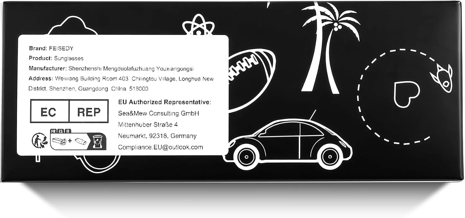 عینک آفتابی قلبی پلاریزه FEISEDY، عینک های بزرگ مد روز و قدیمی عشق برای زنان UV400 B2337 عینک آفتابی قلبی پلاریزه FEISEDY، عینک های بزرگ مد روز و قدیمی عشق برای زنان UV400 B2337