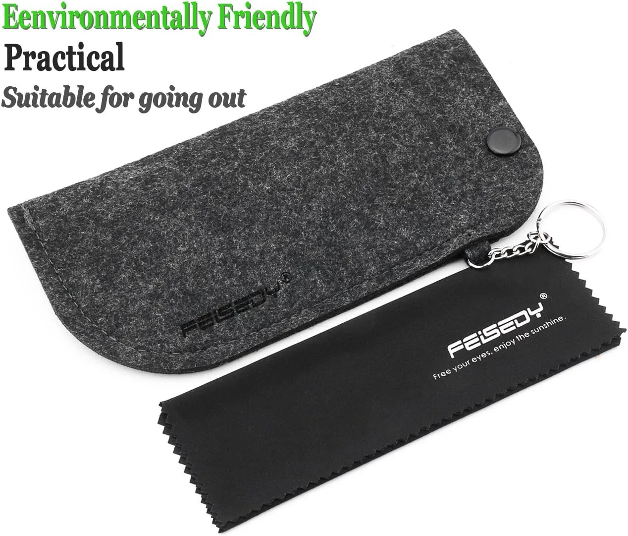 عینک آفتابی گرد کوچک وینتیج FEISEDY، فریم فلزی باریک یکپارچهسازی با سیستمعامل، رنگهای آبنباتی B2422