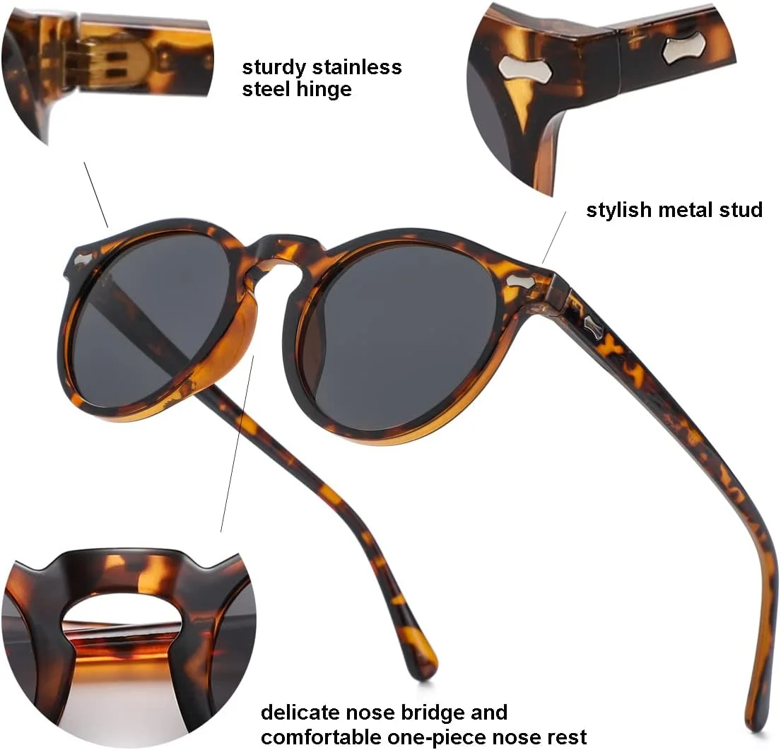 عینک آفتابی بدون فریم مد روز برای زنان و مردان، عینک مستطیلی بیضی شکل بدون قاب