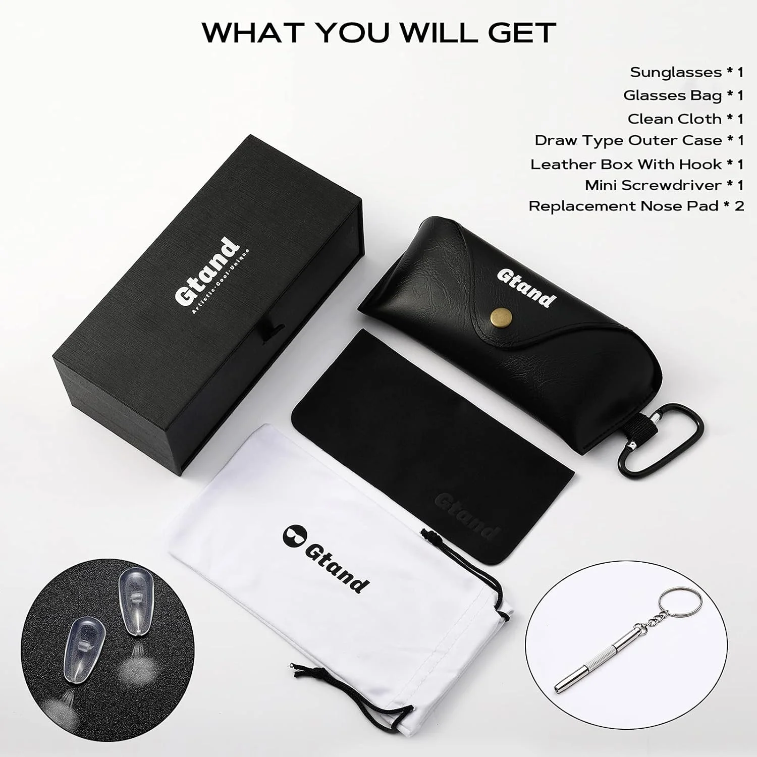 عینک آفتابی بزرگ مربعی خلبانی گرادیان فشن Gtand مردانه، محافظ جانبی فلزی وینتیج، عینک آفتابی استیم پانک 64 میلی‌متری