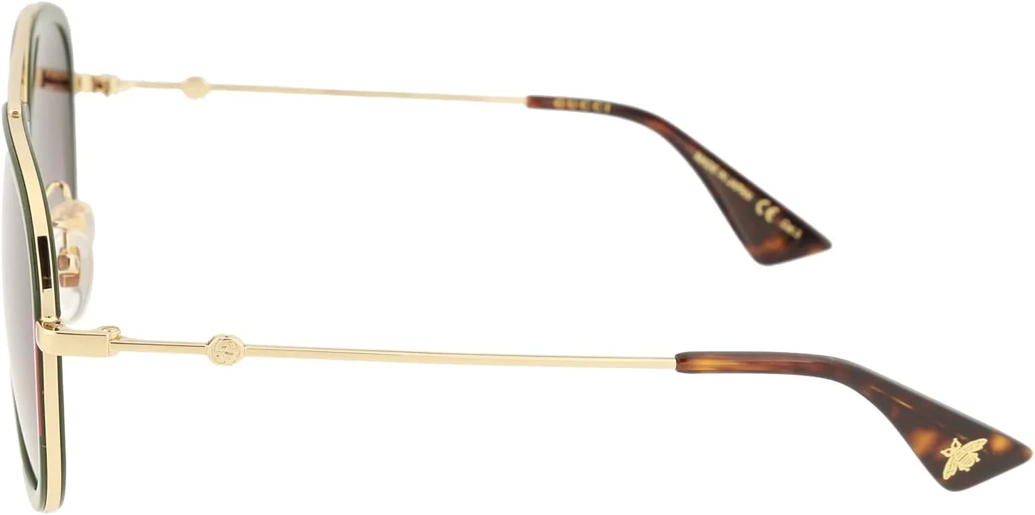 عینک آفتابی خلبانی Gucci مدل Urban Web Block