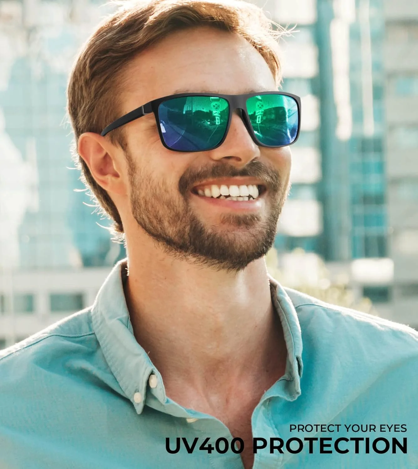 عینک آفتابی پلاریزه KALIYADI برای مردان و زنان، عینک آفتابی مردانه با محافظت UV برای رانندگی، ماهیگیری، گلف (3 عدد)