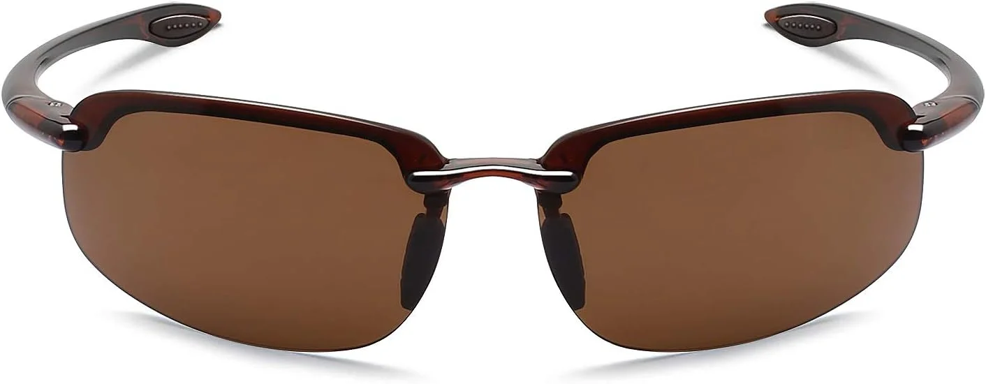 عینک آفتابی ورزشی JULI مردانه زنانه فریم بدون حاشیه Tr90 مناسب دویدن ماهیگیری بیسبال رانندگی MJ8001