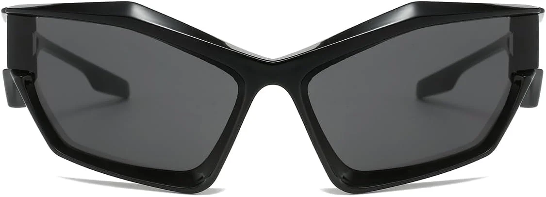 عینک آفتابی مد روز KASTWAVE، مناسب آقایان و بانوان، عینک اسپرت و خنک Y2K با استایل آینده